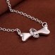 Wholesale Romantic Silver Animal CZ Necklace TGSPN731 0 small