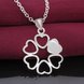 Wholesale Romantic Silver Ball CZ Necklace TGSPN041 2 small