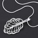 Wholesale Trendy Silver Plant Necklace TGSPN150 3 small