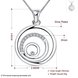 Wholesale Trendy Silver Round CZ Necklace TGSPN209 0 small
