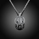 Wholesale Classic Silver Round Necklace TGSPN238 4 small