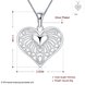 Wholesale Classic Silver Heart Necklace TGSPN244 0 small