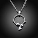 Wholesale Romantic Silver Heart Necklace TGSPN252 0 small