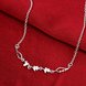 Wholesale Trendy Silver Heart Necklace TGSPN258 3 small