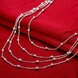 Wholesale Trendy Silver Round Necklace TGSPN300 0 small