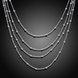 Wholesale Trendy Silver Round Necklace TGSPN300 2 small