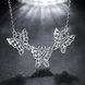 Wholesale Romantic Silver Animal Necklace TGSPN310 1 small