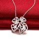 Wholesale Trendy Silver Plant Necklace TGSPN364 2 small