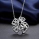 Wholesale Trendy Silver Plant Necklace TGSPN364 3 small