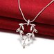 Wholesale Trendy Silver Plant Necklace TGSPN370 0 small