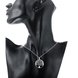 Wholesale Trendy Silver Plant Necklace TGSPN397 3 small