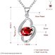Wholesale Trendy Silver Plant Glass Necklace TGSPN553 4 small