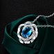 Wholesale Romantic Silver Plant Glass Necklace TGSPN021 0 small