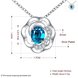 Wholesale Romantic Silver Plant Glass Necklace TGSPN021 4 small