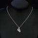 Wholesale Classic Silver Insect Glass Necklace TGSPN629 4 small