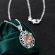 Wholesale Classic Silver Geometric CZ Necklace TGSPN028 4 small