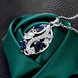 Wholesale Romantic Silver Plant Glass Necklace TGSPN698 3 small