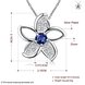 Wholesale Romantic Silver Star Glass Necklace TGSPN735 0 small