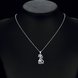 Wholesale Trendy Silver Animal CZ Necklace TGSPN048 4 small