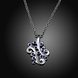 Wholesale Trendy Silver Plant CZ Necklace TGSPN083 1 small
