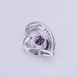 Wholesale Trendy Platinum Heart CZ Pendants TGSPN595 1 small