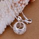 Wholesale Trendy Silver Round CZ Pendants TGSPP014 0 small