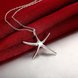 Wholesale Romantic Silver Star Pendants TGSPP016 3 small