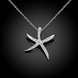 Wholesale Romantic Silver Star CZ Pendants TGSPP017 2 small