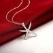 Wholesale Romantic Silver Star CZ Pendants TGSPP017 3 small