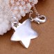 Wholesale Romantic Silver Star Pendants TGSPP018 0 small