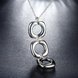 Wholesale Romantic Silver Round Pendants TGSPP031 4 small