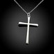 Wholesale Romantic Silver Cross Pendants TGSPP039 2 small