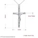 Wholesale Trendy Silver Cross Pendants TGSPP042 0 small