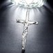 Wholesale Trendy Silver Cross Pendants TGSPP042 4 small