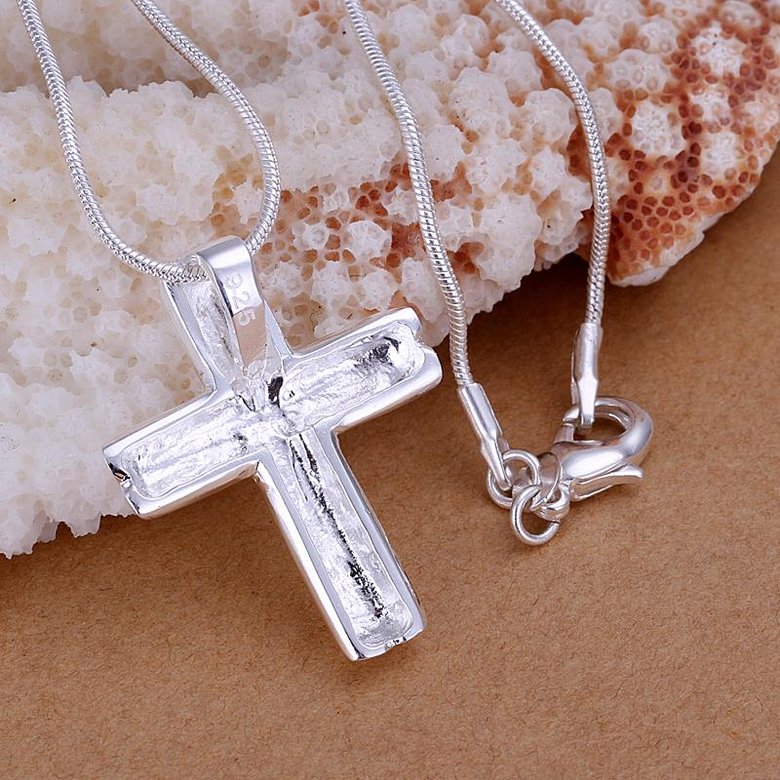 Wholesale Trendy Silver Cross Pendants TGSPP048 3