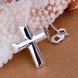 Wholesale Trendy Silver Cross Pendants TGSPP048 4 small