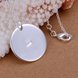 Wholesale Romantic Silver Round Pendants TGSPP064 2 small