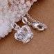 Wholesale Romantic Silver Cross CZ Pendants TGSPP069 0 small