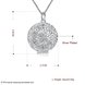 Wholesale Romantic Silver Round Pendants TGSPP070 2 small