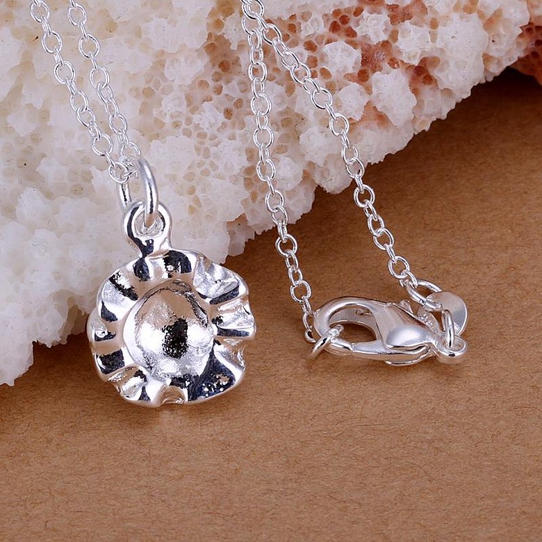 Wholesale Trendy Silver Plant Pendants TGSPP071 0