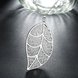 Wholesale Romantic Silver Plant Pendants TGSPP075 1 small