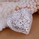 Wholesale Trendy Silver Heart Pendants TGSPP077 0 small