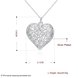 Wholesale Trendy Silver Heart Pendants TGSPP077 1 small