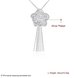 Wholesale Romantic Silver Plant Pendants TGSPP093 1 small