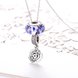 Wholesale 925 Silver Rose CZ Necklace TGSSN092 1 small
