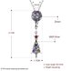 Wholesale 925 Silver Tree CZ Necklace TGSSN093 0 small