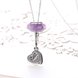 Wholesale Fashion 925 Sterling Silver Heart CZ Necklace TGSSN099 1 small