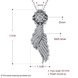 Wholesale Wholesael Fashion 925 Sterling Silver Sail CZ Necklace TGSSN101 0 small