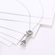 Wholesale 925 Silver Tower Necklace TGSSN116 2 small