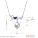 Wholesale 925 Silver Love Shell Necklace TGSSN139 0 small